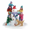 LEMAX Personnages Bonhomme de neige en équipe