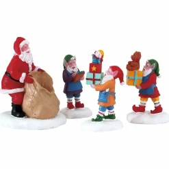 LEMAX Personnages En route pour les cadeaux New