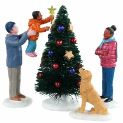LEMAX Personnages La touche finale au sapin New