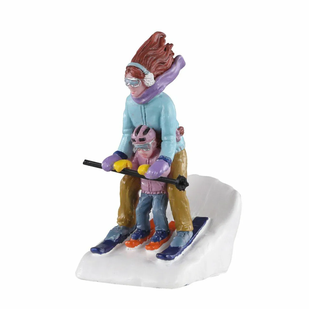 LEMAX Personnages Maman et moi au ski Clearance