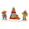 LEMAX Personnages Mère Noël Pain d'épices et enfants Best