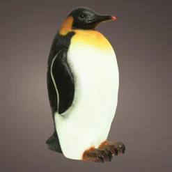 KAEMINGK Pingouin lumineux fibre de verre 8 LED (H50 cm) Zélian Blanc froid Hot