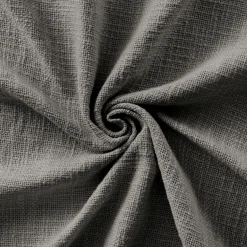 L'EFFET PAPILLON Plaid coton (180 x 220 cm) Sixtine Gris ardoise Gris foncé Sale