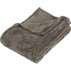 ATMOSPHERA Plaid doux (150 cm) Tendresse Taupe Sale