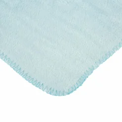 OSTARIA Plaid doux enfant (90 x 75 cm) et peluche Lapino Bleu Online