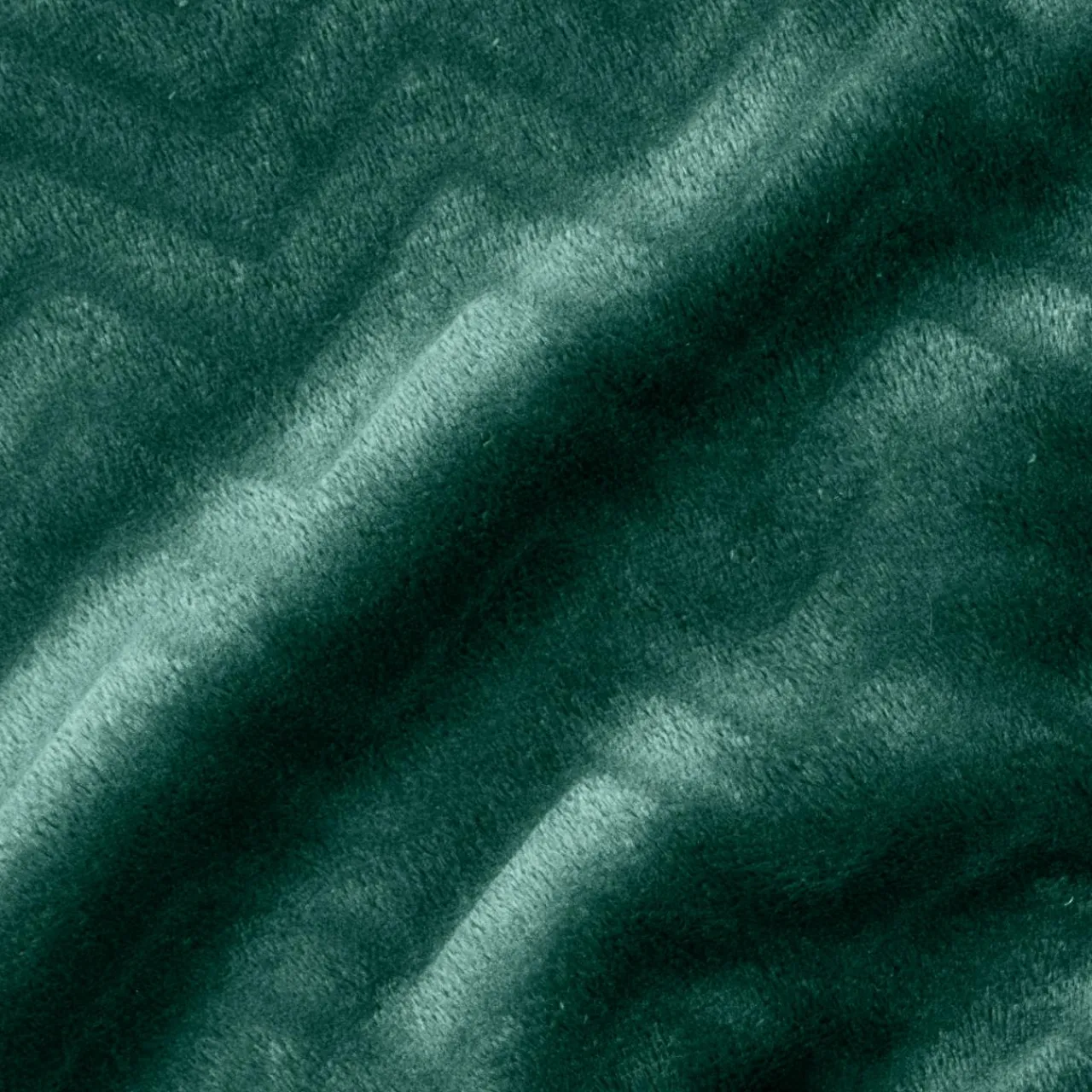 EMINZA Plaid doux flanelle (180 x 230 cm) Zag Vert Outlet