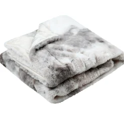STOF Plaid fausse fourrure (180 x 220 cm) Harald Beige New