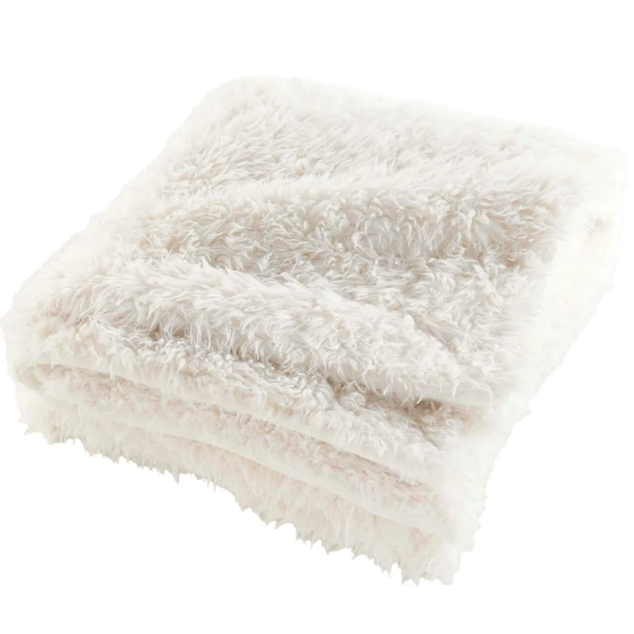 douceur d'intu017drieur Plaid fausse fourrure (220 x 240 cm) Mouton Ecru Online