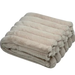 STOF Plaid fausse fourrure (130 x 160 cm) Polary Beige Sale