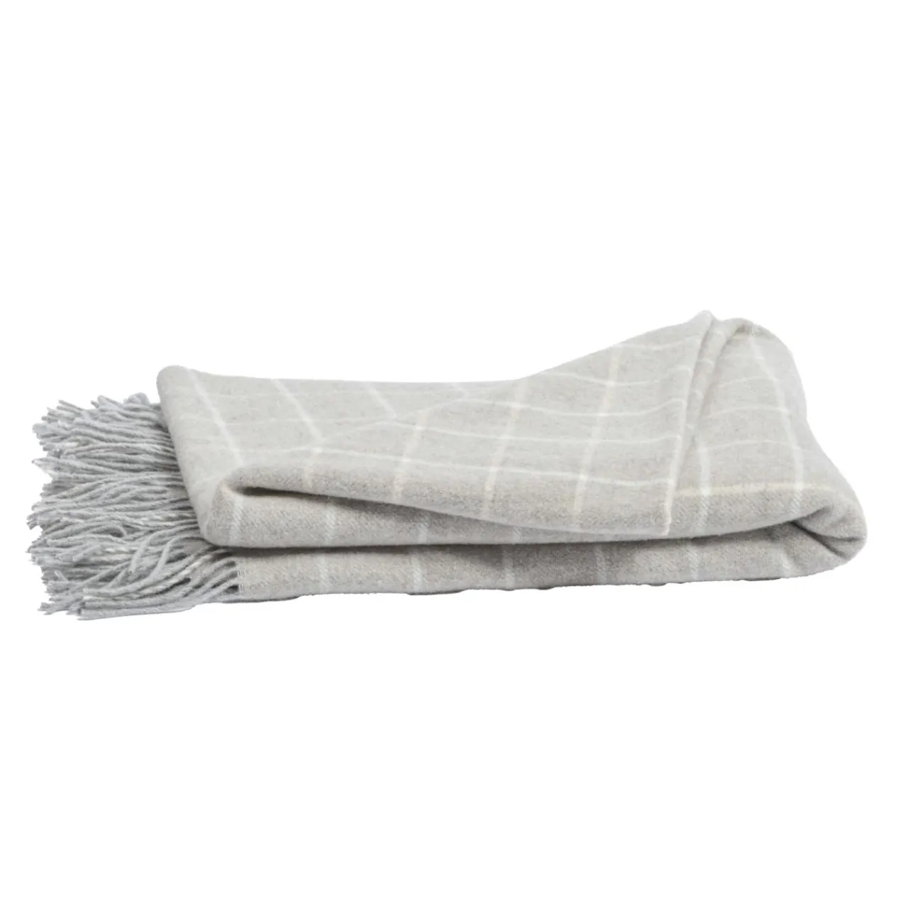l'Effet Papillon Plaid laine et cachemire (140 x 200 cm) Camille Gris Hot