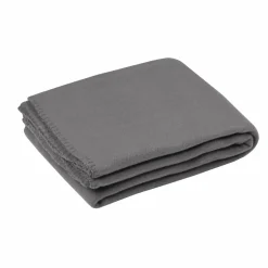 STOF Plaid polaire (125 x 150 cm) Carlton Gris Anthracite Best