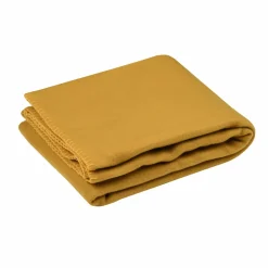 LOVELY CASA Plaid polaire (125 x 150 cm) Carlton Jaune moutarde Outlet