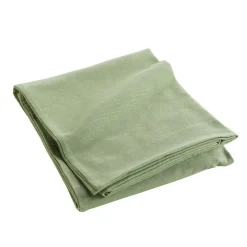 DOUCEUR D'INTERIEUR Plaid polycoton (220 x 240 cm) Lucile Vert sauge New