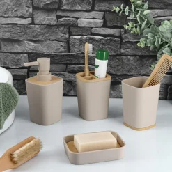TENDANCE Porte-brosse à dent Evy Beige New