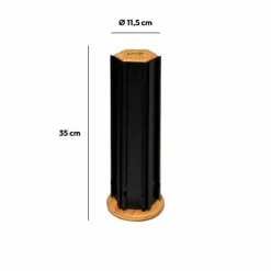 5 Five Simply Smart Porte capsules café (H35 cm) Nespresso Nera et naturel Noir Sale