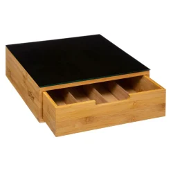 5 Five Simply Smart Porte capsules café (30 x 30 cm) Black Bambou Noir Online