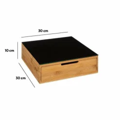 5 Five Simply Smart Porte capsules café (30 x 30 cm) Black Bambou Noir Online