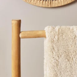 TENDANCE Porte serviette canne de bambou 2 niveaux (H105 cm) Hanoï Naturel Outlet