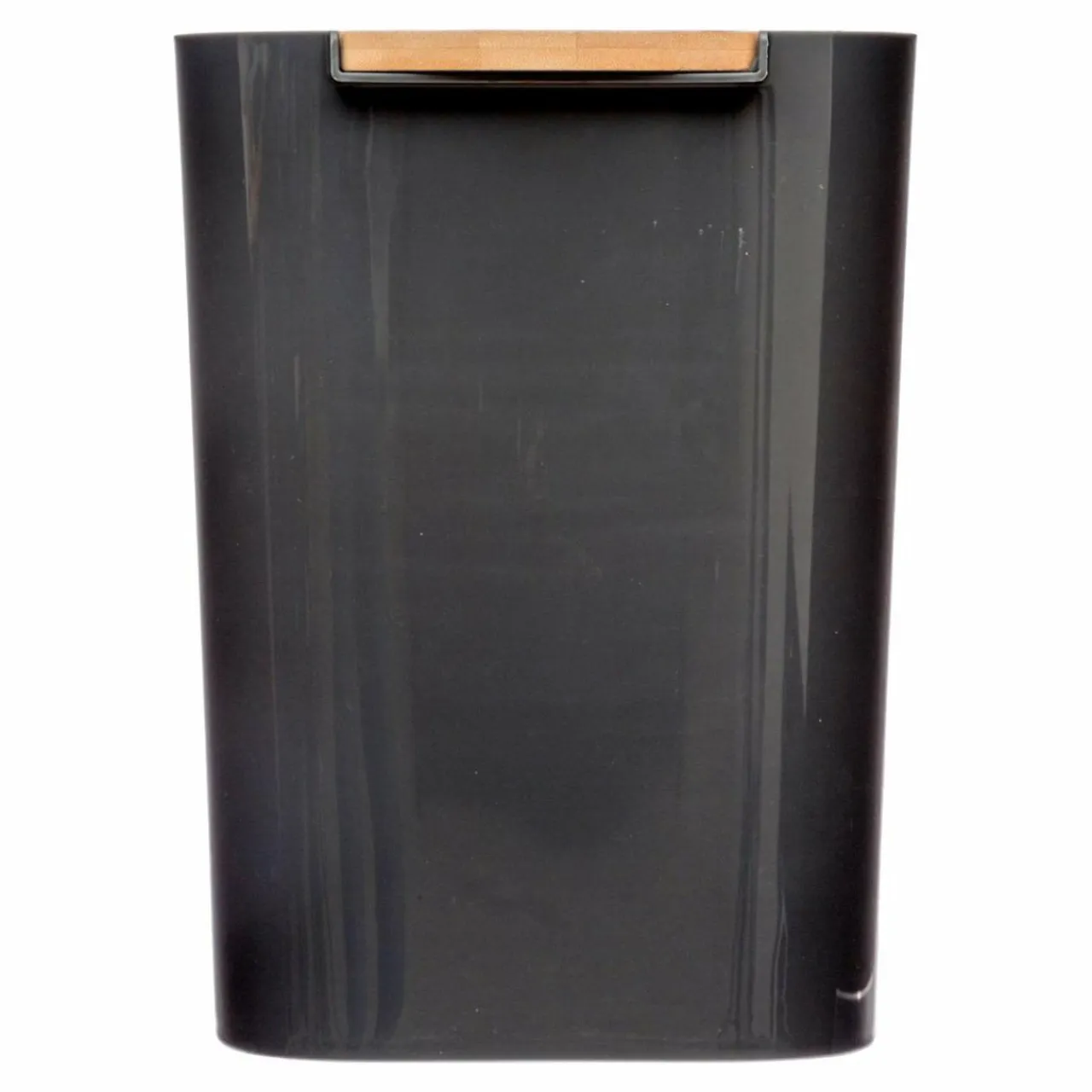 ATMOSPHERA Poubelle en bambou (H24 cm) Baltik Noir Outlet