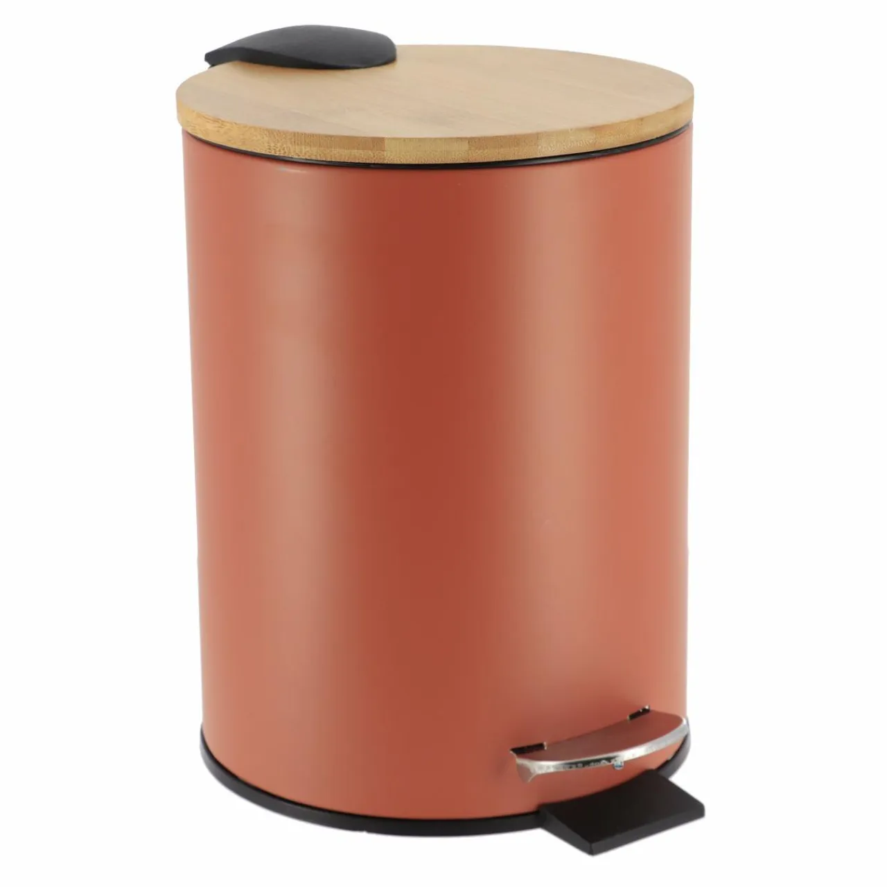 TENDANCE Poubelle à pédale avec frein de chute Timeless Terracotta