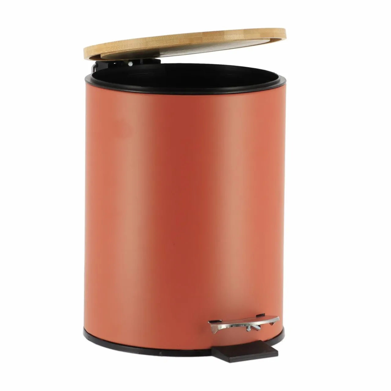 TENDANCE Poubelle à pédale avec frein de chute Timeless Terracotta