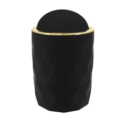 TENDANCE Poubelle salle de bain 6L Rubby Noir Sale