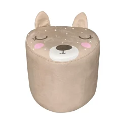 EMINZA Pouf enfant (H25 cm) Bichette Beige Hot
