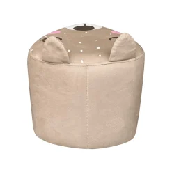 EMINZA Pouf enfant (H25 cm) Bichette Beige Hot