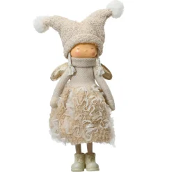 KAEMINGK Poupée fillette fait main (H46 cm) Emma Tendresse Beige New