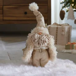KAEMINGK Père Noël décatif debout (H48 cm) Etoile scandinave dée Or New