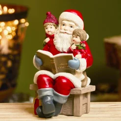 KAEMINGK Père Noël décoratif (H18 cm) Conte de Noël Multicolore Clearance