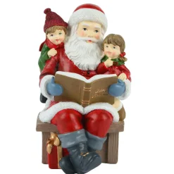 KAEMINGK Père Noël décoratif (H18 cm) Conte de Noël Multicolore Clearance