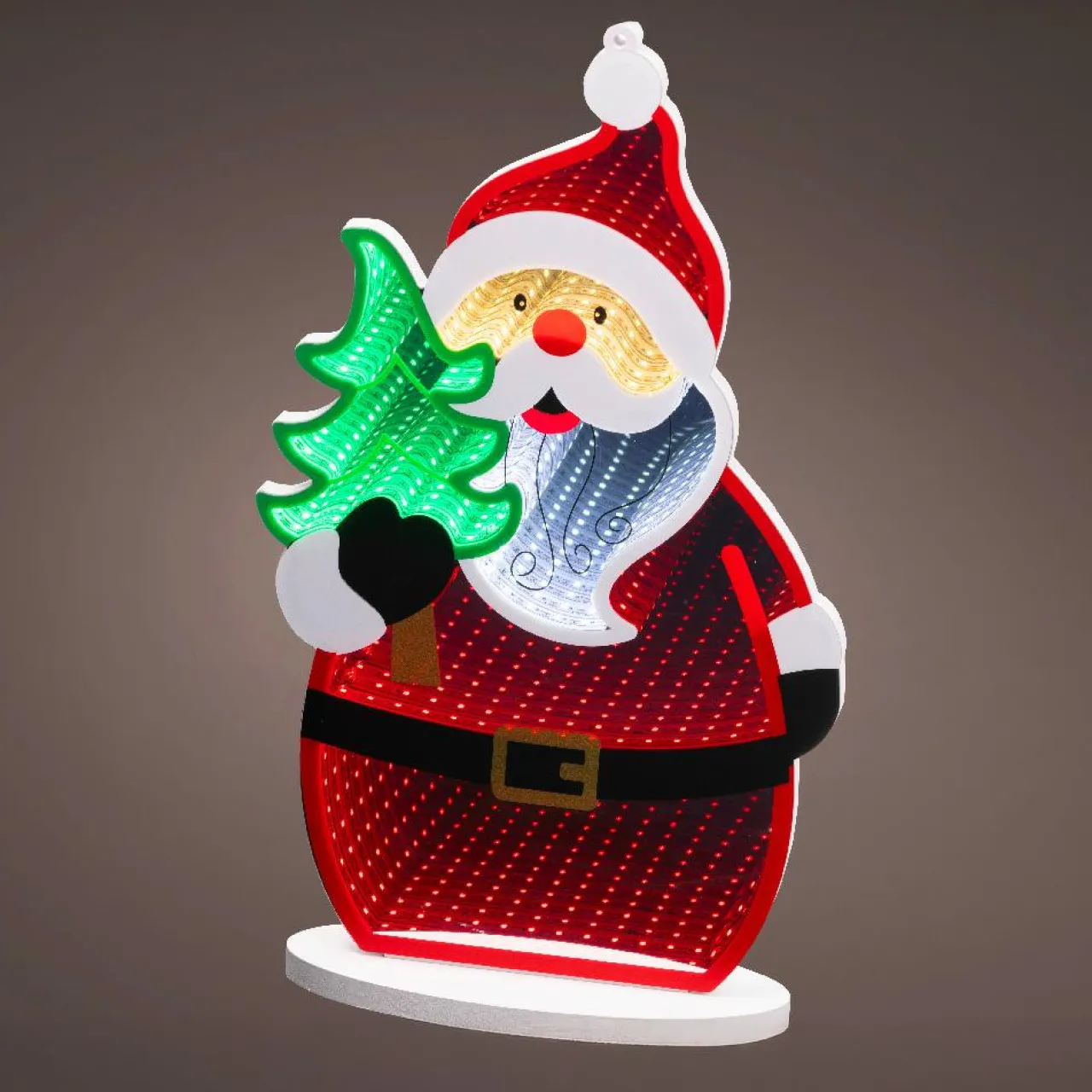 KAEMINGK Père Noël lumineux 215 LED (H40 cm) Infinity Multicolore Sale