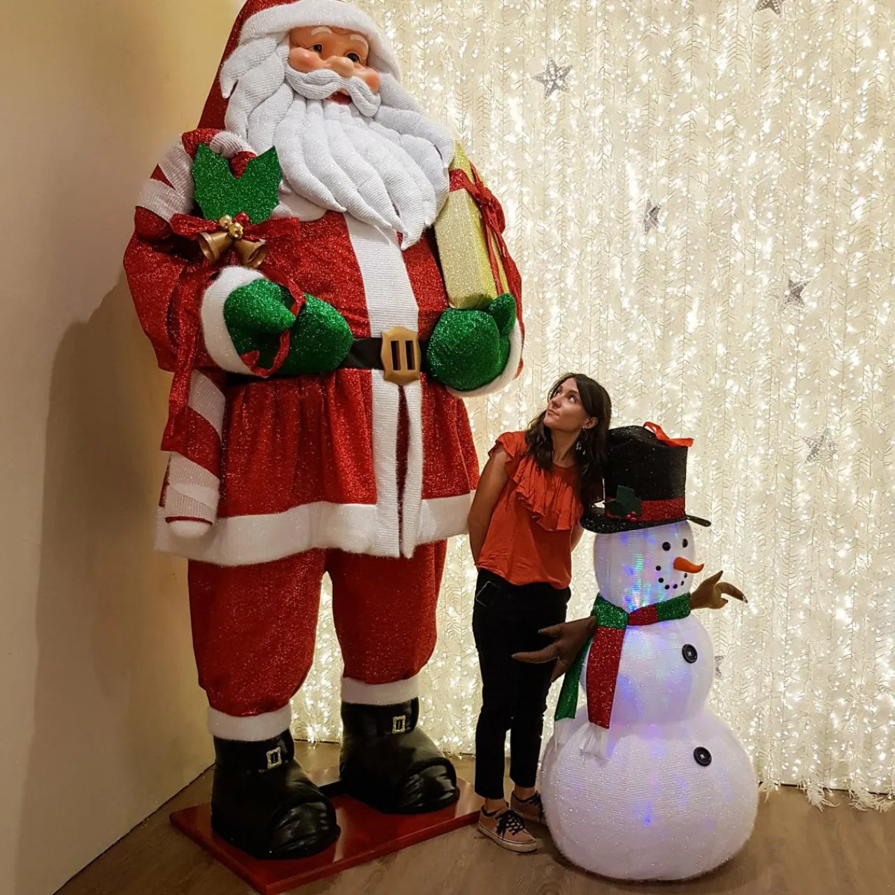 KAEMINGK Père Noël traditionnel Géant (H300 cm) Ulrik Rouge Online