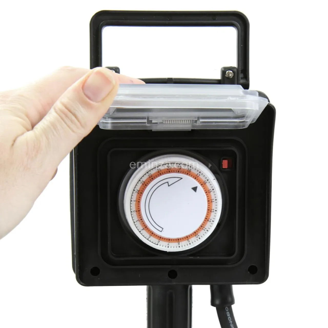 KAEMINGK Prise piquet de jardin programmable 2 pôles