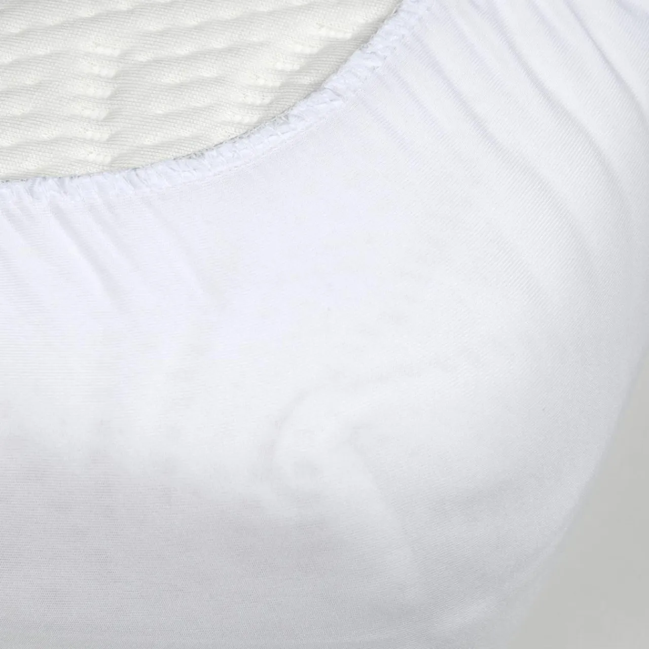 STOF Protège-matelas alèse molleton imperméable (180 x 200 cm) Serena Blanc Hot