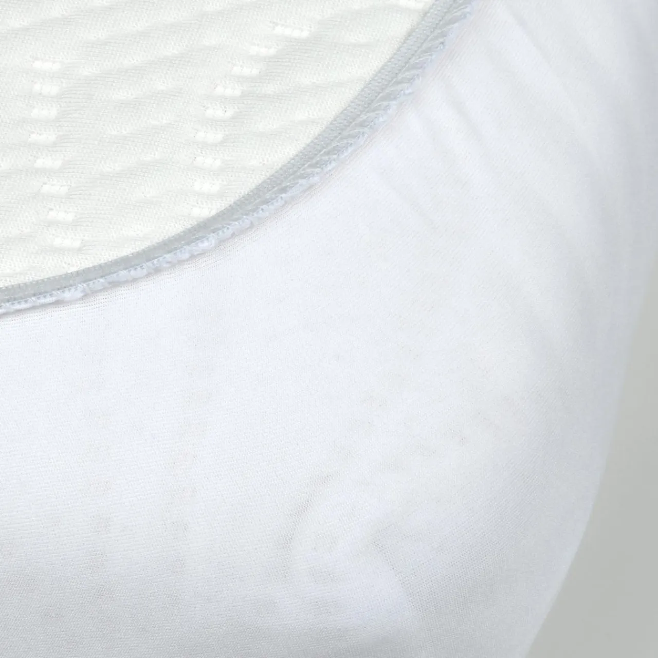 STOF Protège-matelas alèse éponge imperméable (140 x 190/200 cm) Sonia Blanc
