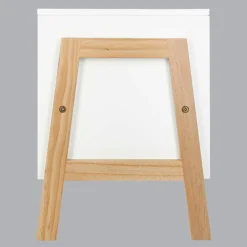 ATMOSPHERA Rangement enfant casier bois (H40 cm) Ecriture Blanc Discount