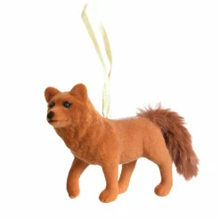 KAEMINGK Renard de Noël à suspendre (H7 cm) Milou Marron Best