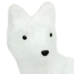 JJA Renard lumineux solaire 40 LED (H40 cm) Yuki froid Blanc Hot