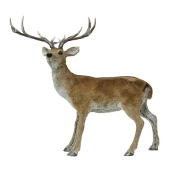 KAEMINGK Renne de Noël fait main (H92 cm) Hazel Fourrure Naturel Marron Online