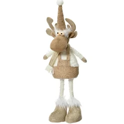 KAEMINGK Renne de Noël (H50 cm) Frosty au Naturel Beige Hot