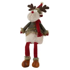 KAEMINGK Renne jambes souples (H70 cm) Duncan écharpe Rouge Sale