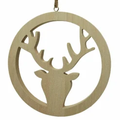 KAEMINGK Renne à suspendre (H28 cm) Paulow Naturel Outlet