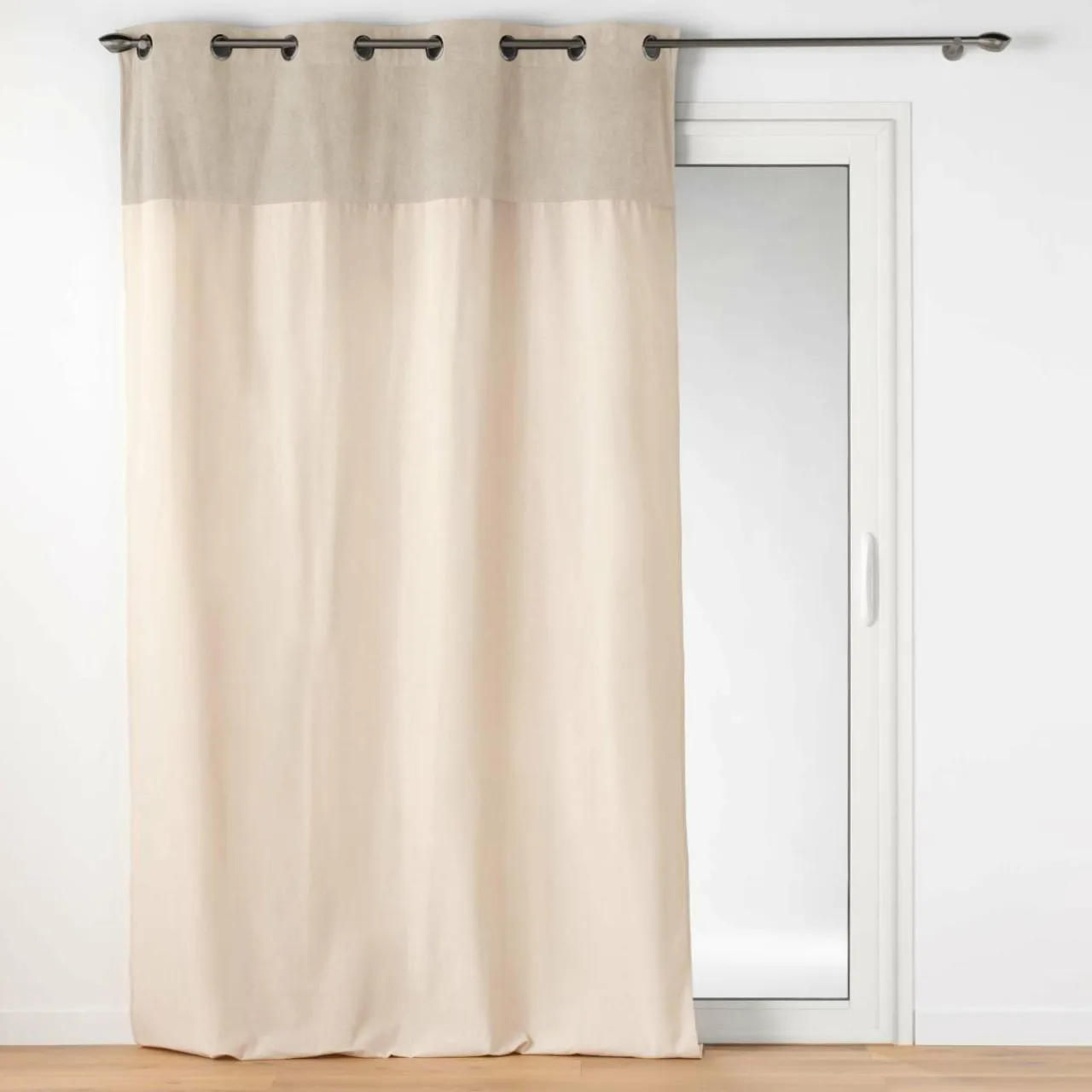 EMINZA Rideau bouclette (140 x 240 cm) Ava Beige Outlet