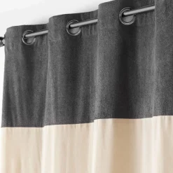 DOUCEUR D'INTERIEUR Rideau bouclette (140 x 240 cm) Tessa Gris Anthracite Online