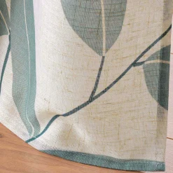 douceur d'intu017drieur Rideau coton (140 x 260 cm) Botanica Vert New