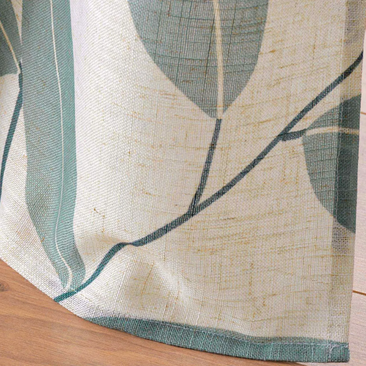 douceur d'intu017drieur Rideau coton (140 x 260 cm) Botanica Vert New