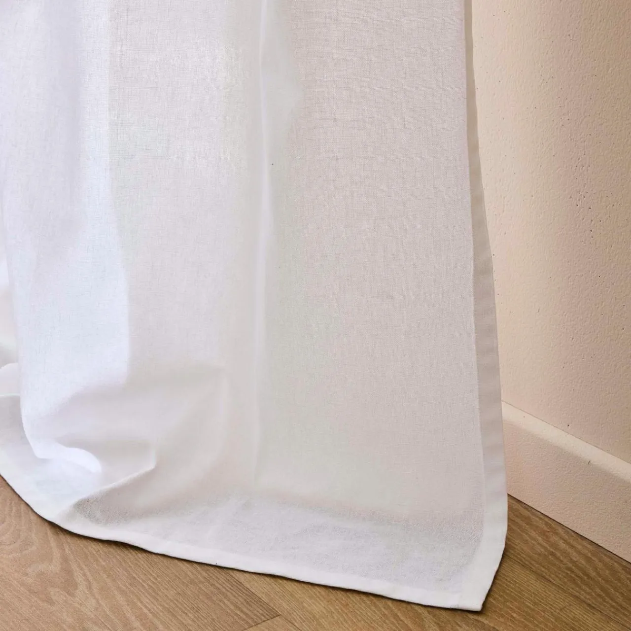 douceur d'intu017drieur Rideau coton (140 x 240 cm) Duchesse Blanc