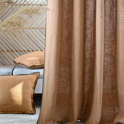 STOF Rideau coton (140 x 260 cm) Helios Camel Clearance